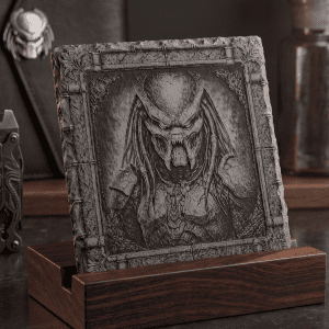 Predator Engraved Slate Coaster